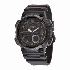 CASIO Standard Digital Quartz Men Black Watch AEQ-110W-1BVDF