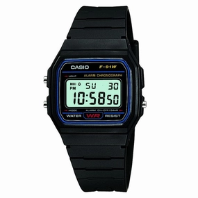 Casio Vintage Collection Retro Digital Watch W-91W-1YER