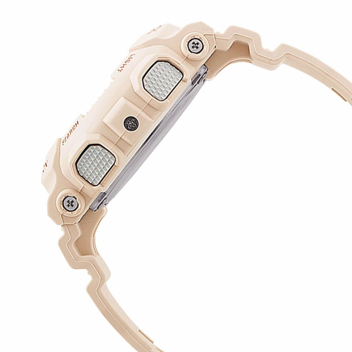 Casio Women's Quartz Watch - G-Shock Ana-Digi Dial Pink Resin Strap | GMAS130PA-4A