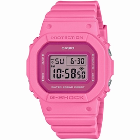 Casio Women's Watch G-Shock Digital Dial Matte Pink Resin Strap GMD-S5610PP-4CR