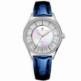 Christian Van Sant Women's Luna Mother of pearl Dial Watch
