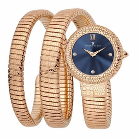 Christian Van Sant Women's Naga Blue Dial Watch
