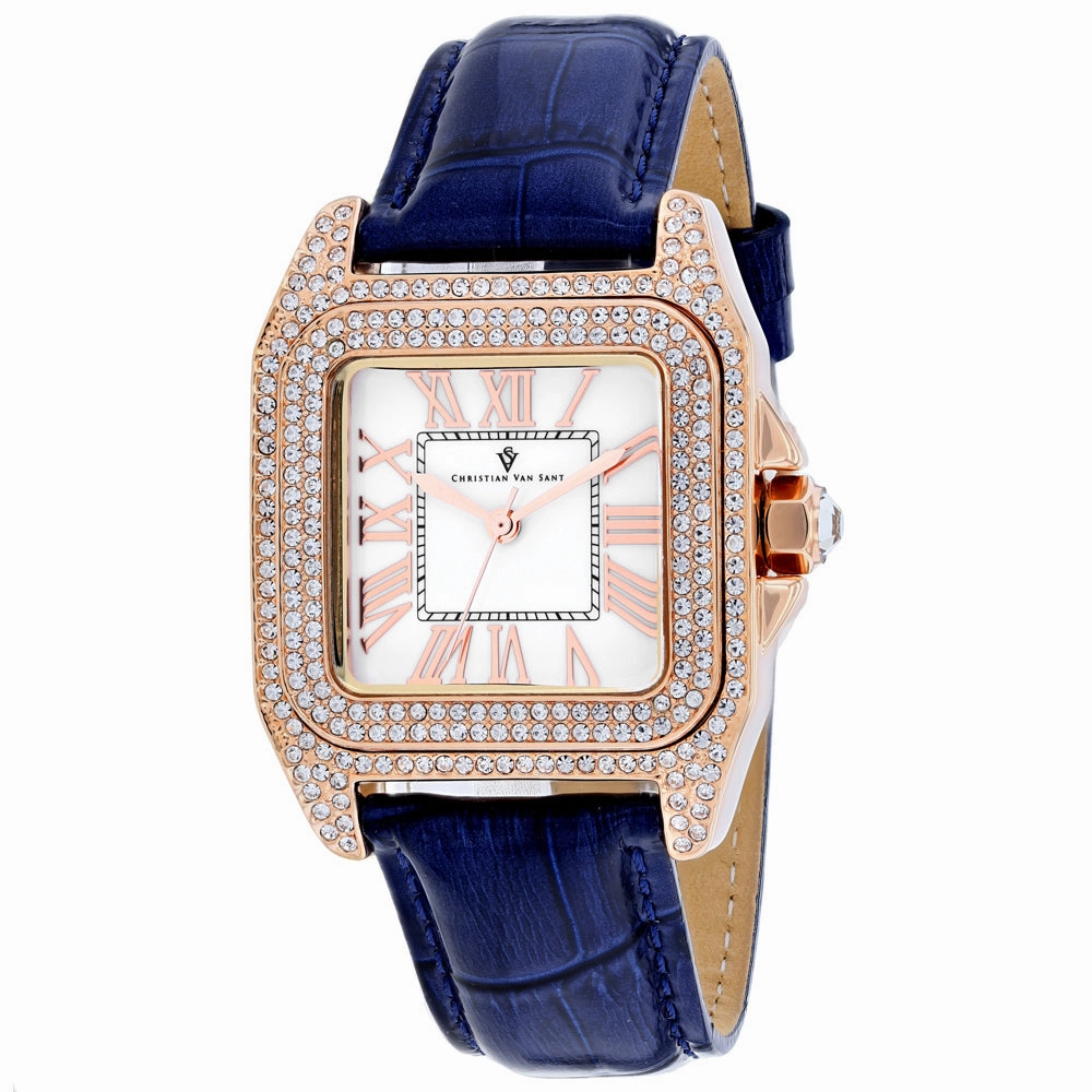 Christian Van Sant Women's White dial Watch