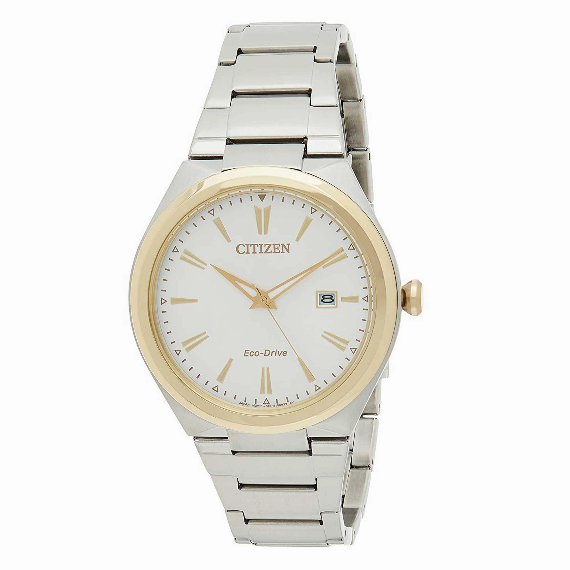 Citizen Men's Watch - Eco-Drive Date Silver Stainless Steel Bracelet | AW1374-51B