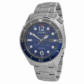 Citizen Men's Watch - Eco-Drive Power Reserve Blue Dial Steel Bracelet | AW1716-83L