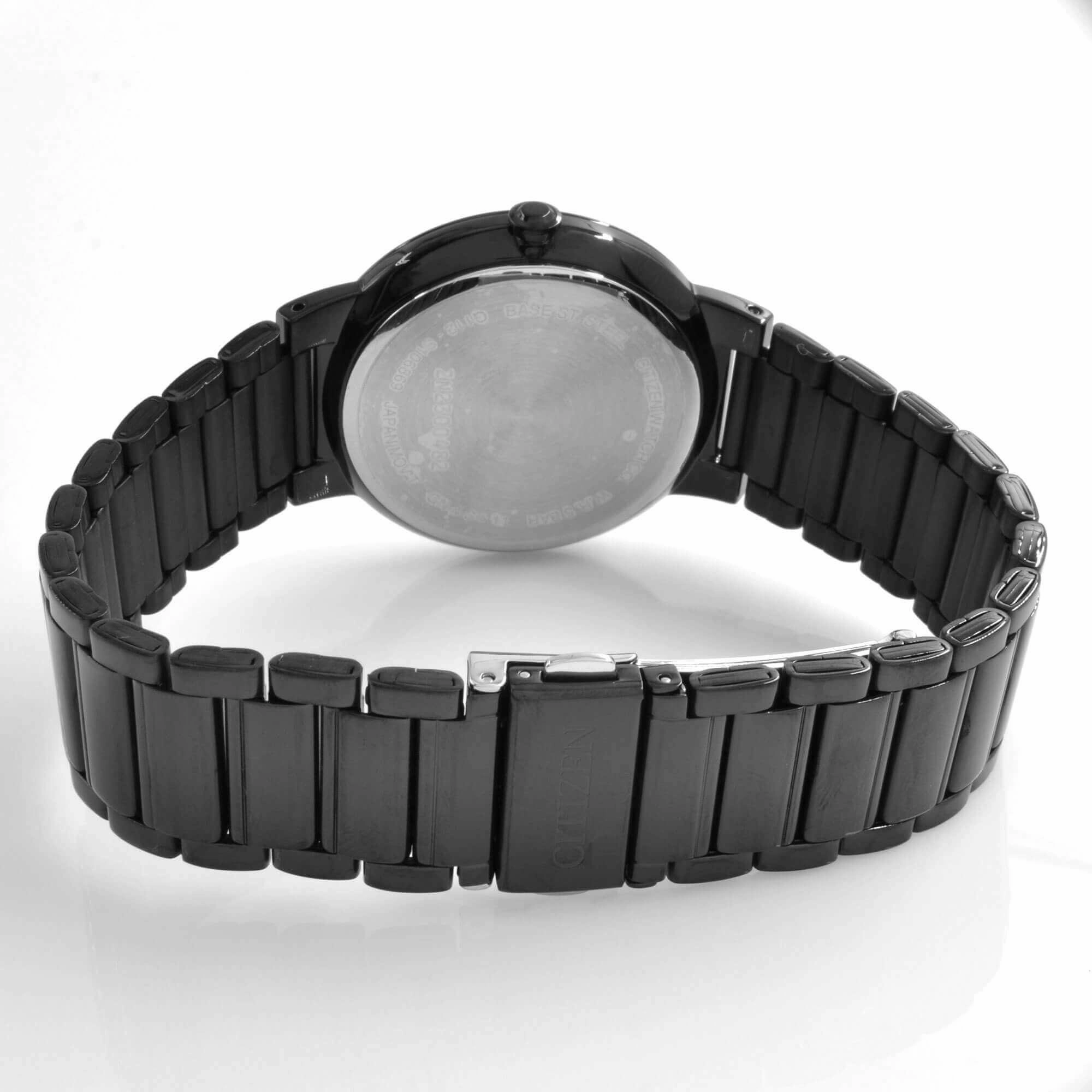 Citizen Men's Watch - Japanese Quartz Black Stainless Steel Bracelet | BI5017-50E