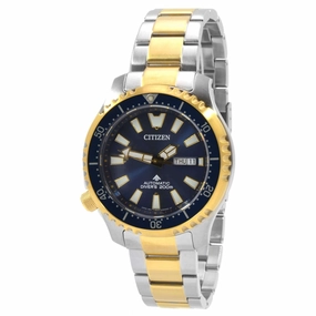 Citizen Men's Watch - Promaster Date Display Blue Dial Steel Bracelet | NY0154-51L