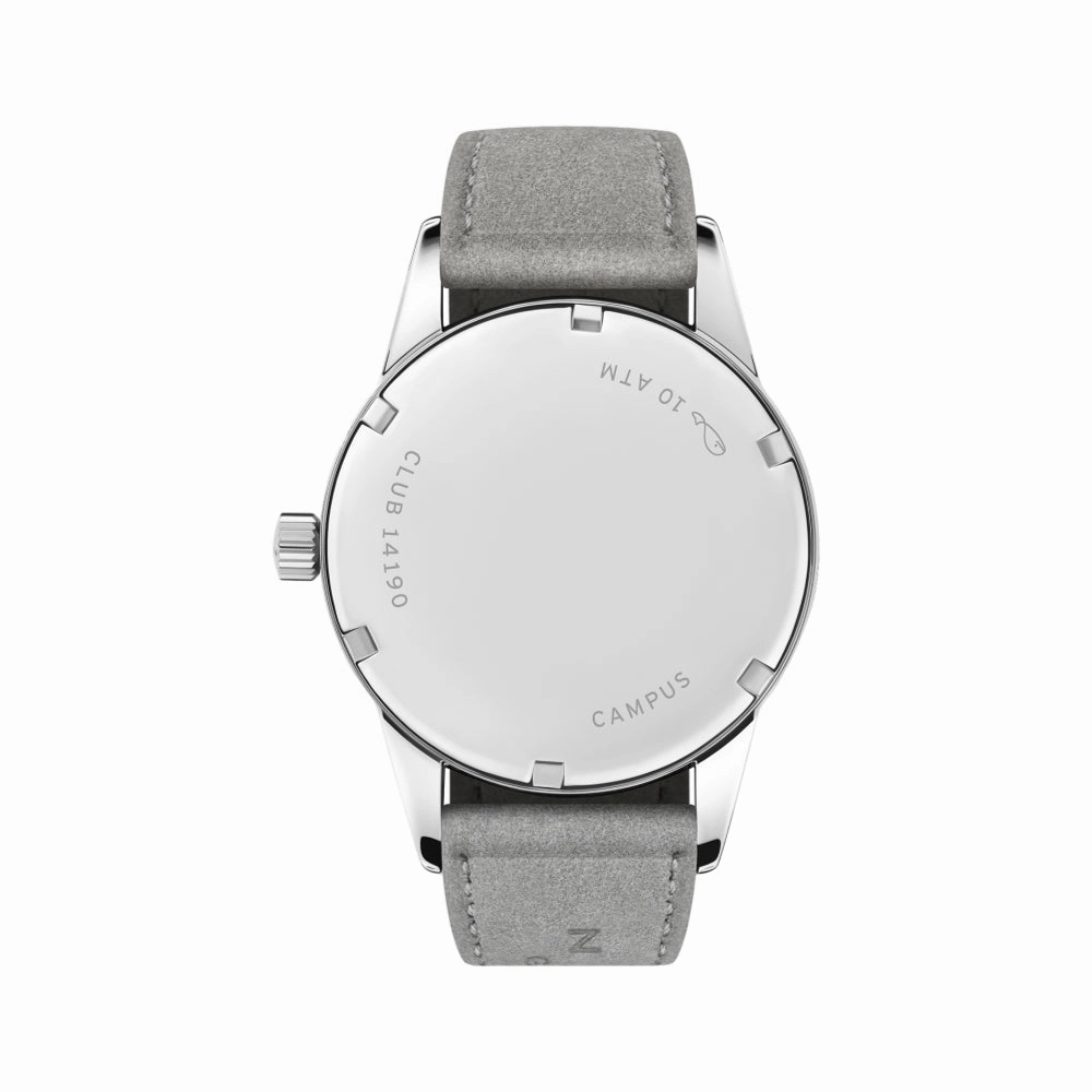 Club Campus 36mm - Endless Blue on Leather Strap