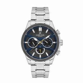 Daniel Klein Exclusive Blue Dial Multifunction Watch
