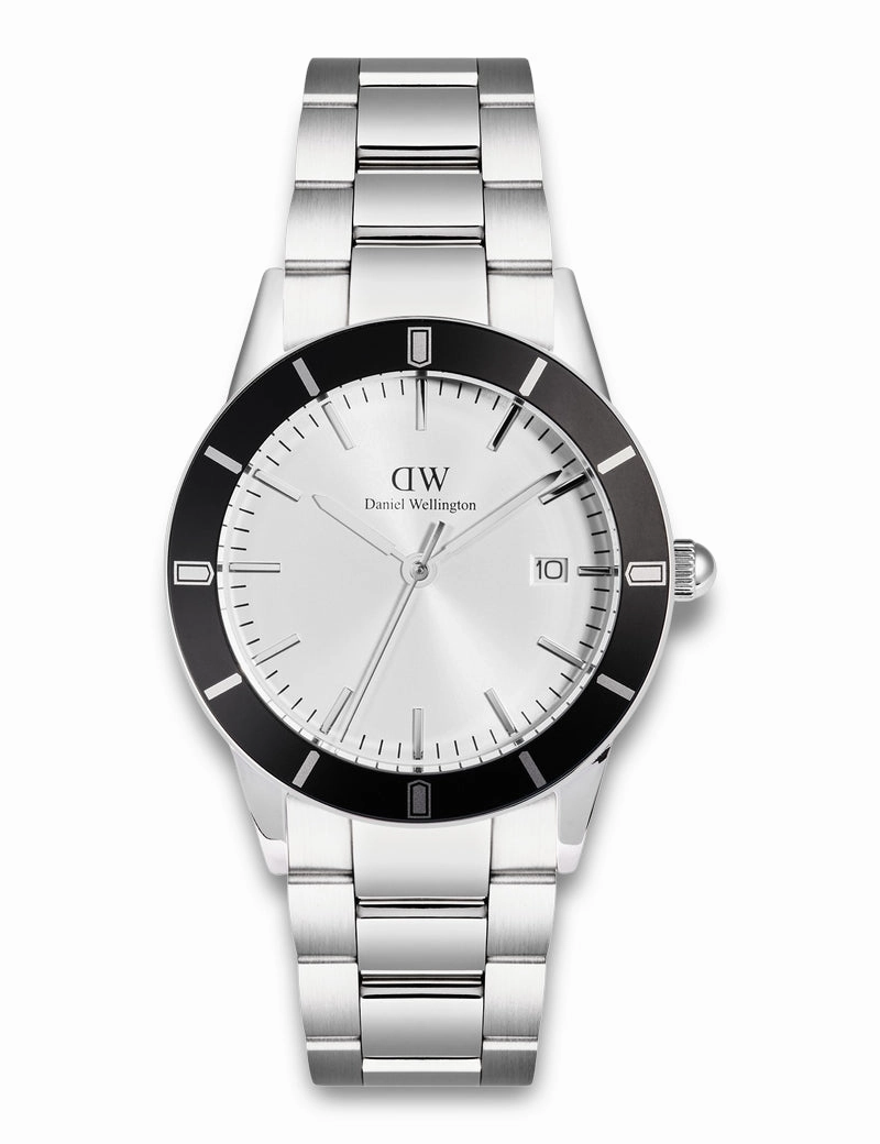 Daniel Wellington Black Bezel 40 S White
