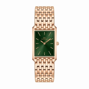 Daniel Wellington Bound 9-Link Emerald Sunray Rose Gold Watch