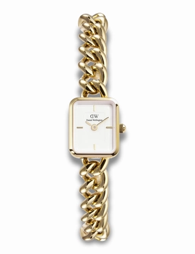 Daniel Wellington Chain Watch Gold