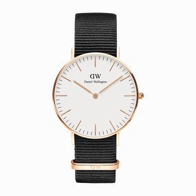Daniel Wellington Classic 36mm Cornwall White Dial Watch DW00100259