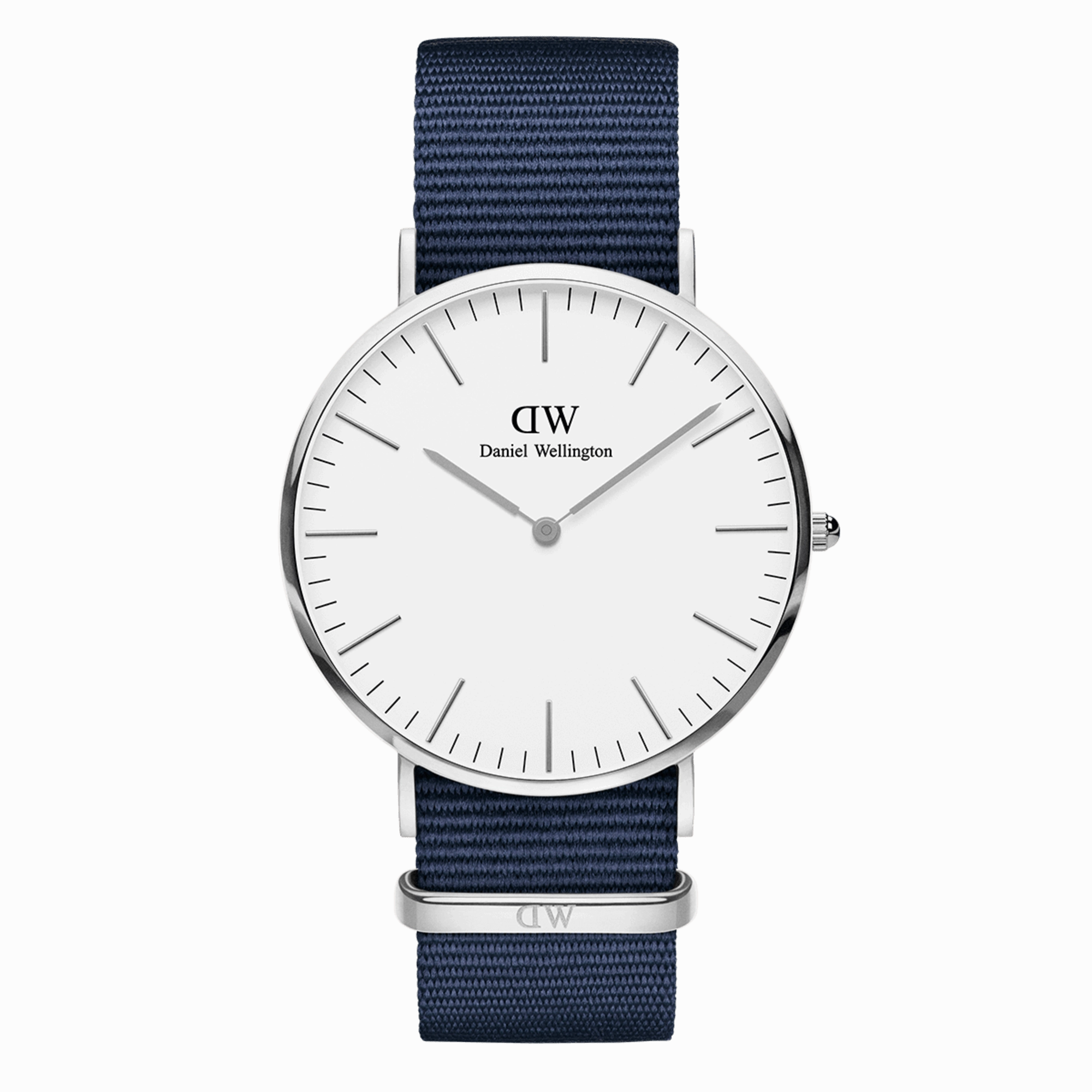 Daniel Wellington Classic 40mm Bayswate White Dial Watch DW00100276