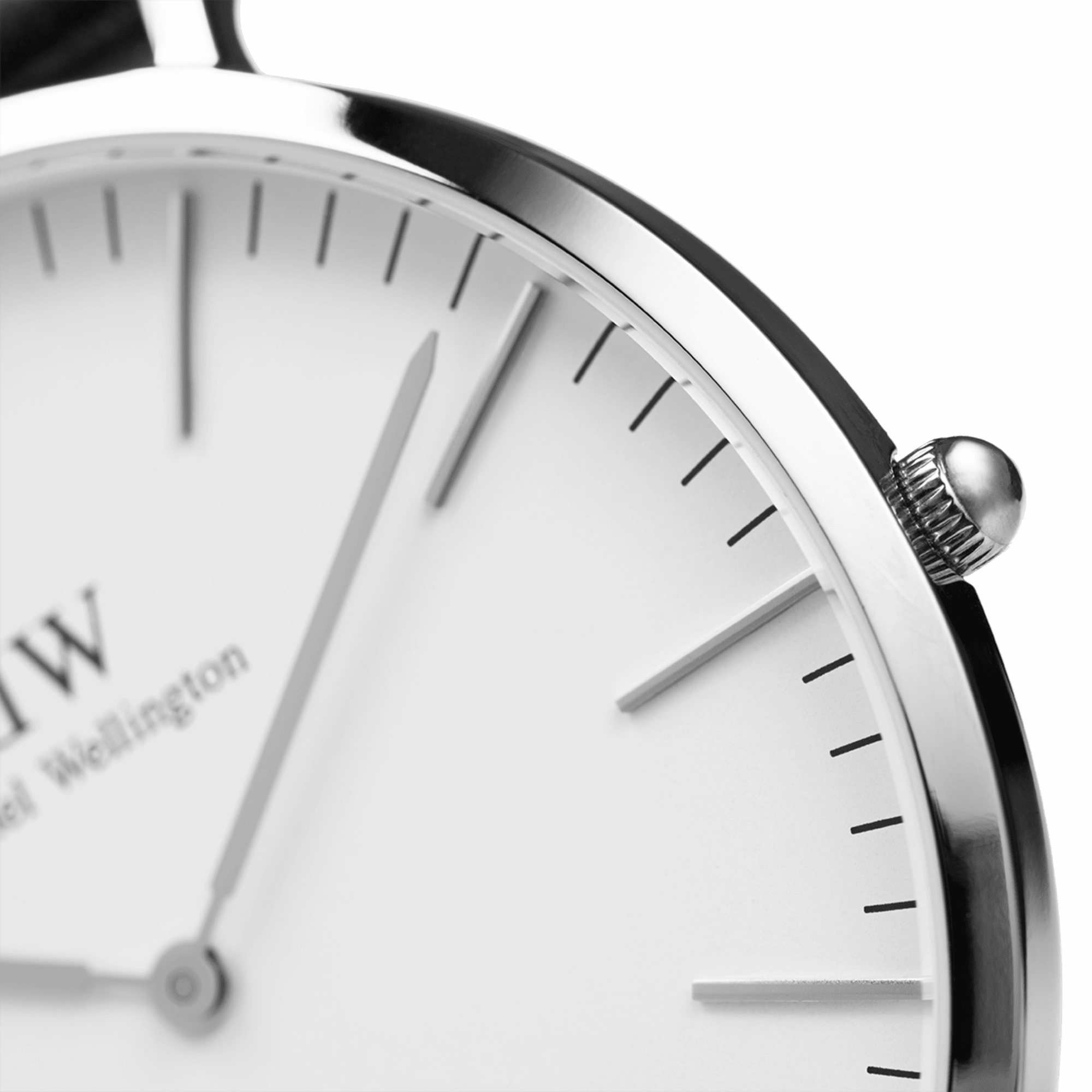 Daniel Wellington Classic 40mm Bayswate White Dial Watch DW00100276