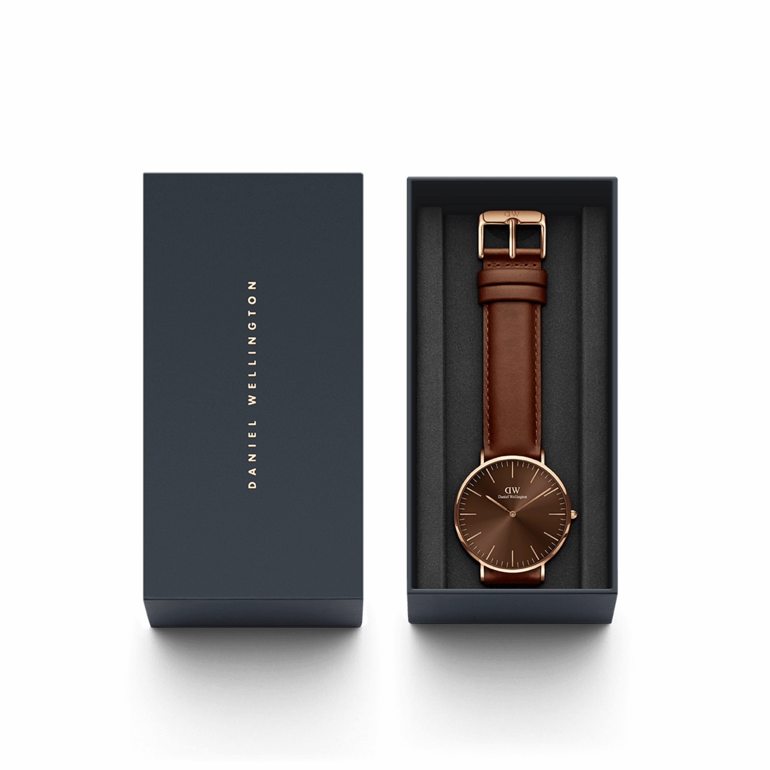 Daniel Wellington Classic 40mm St Mawes Amber Watch DW00100627