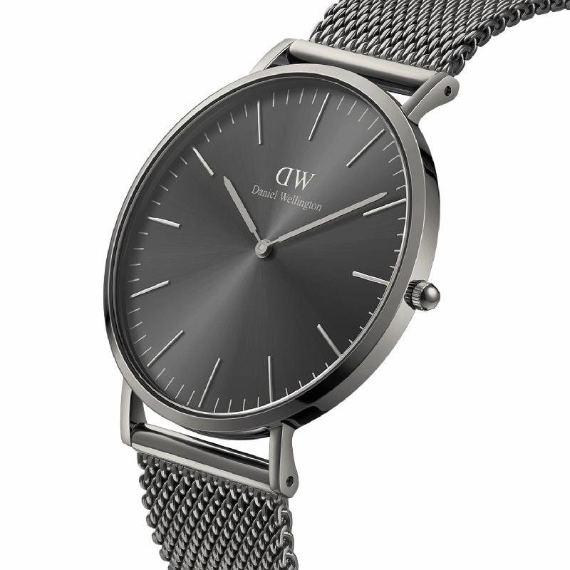 Daniel Wellington Classic Mesh Graphite Watch 40mm
