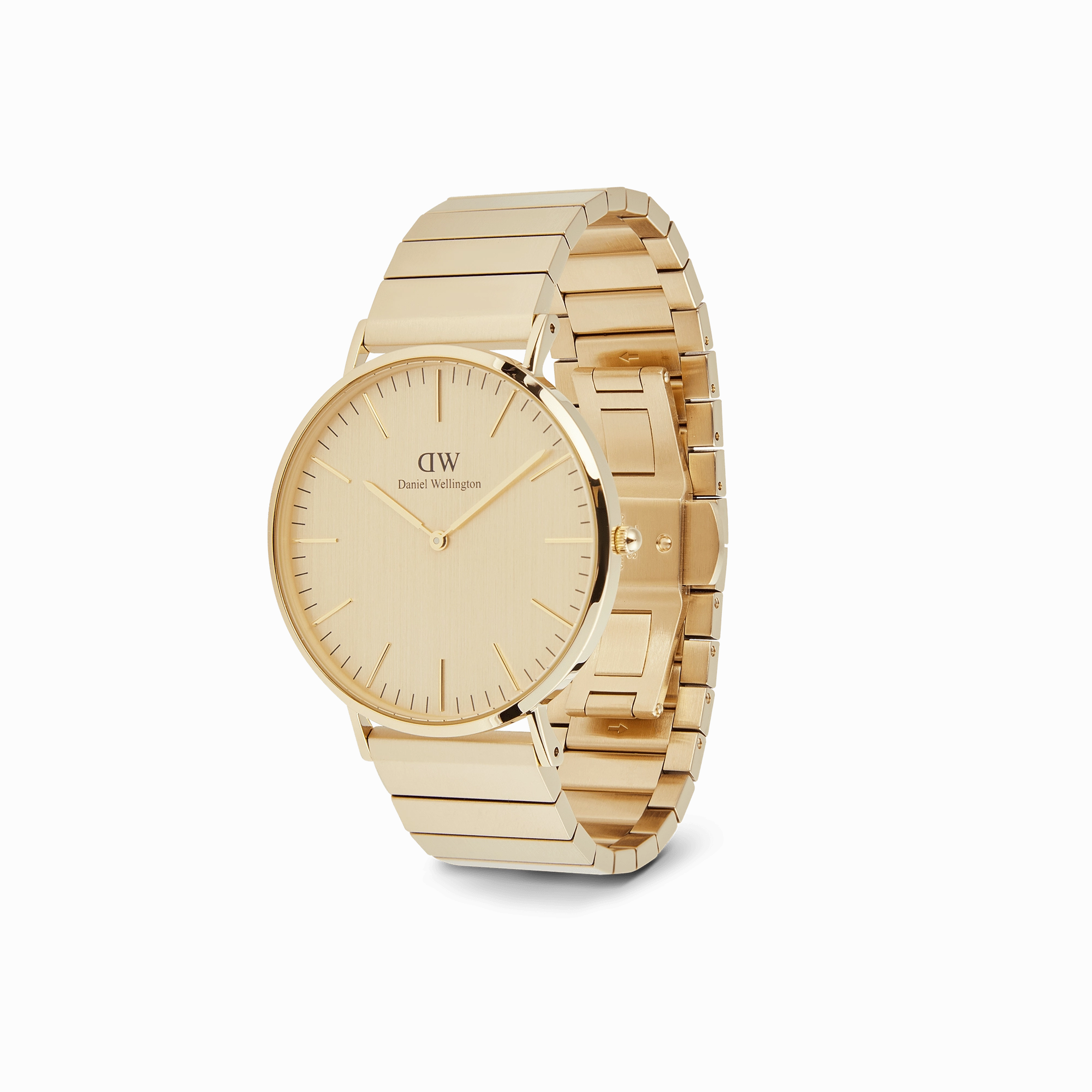 Daniel Wellington Classic Piano Link Gold Unitone Watch