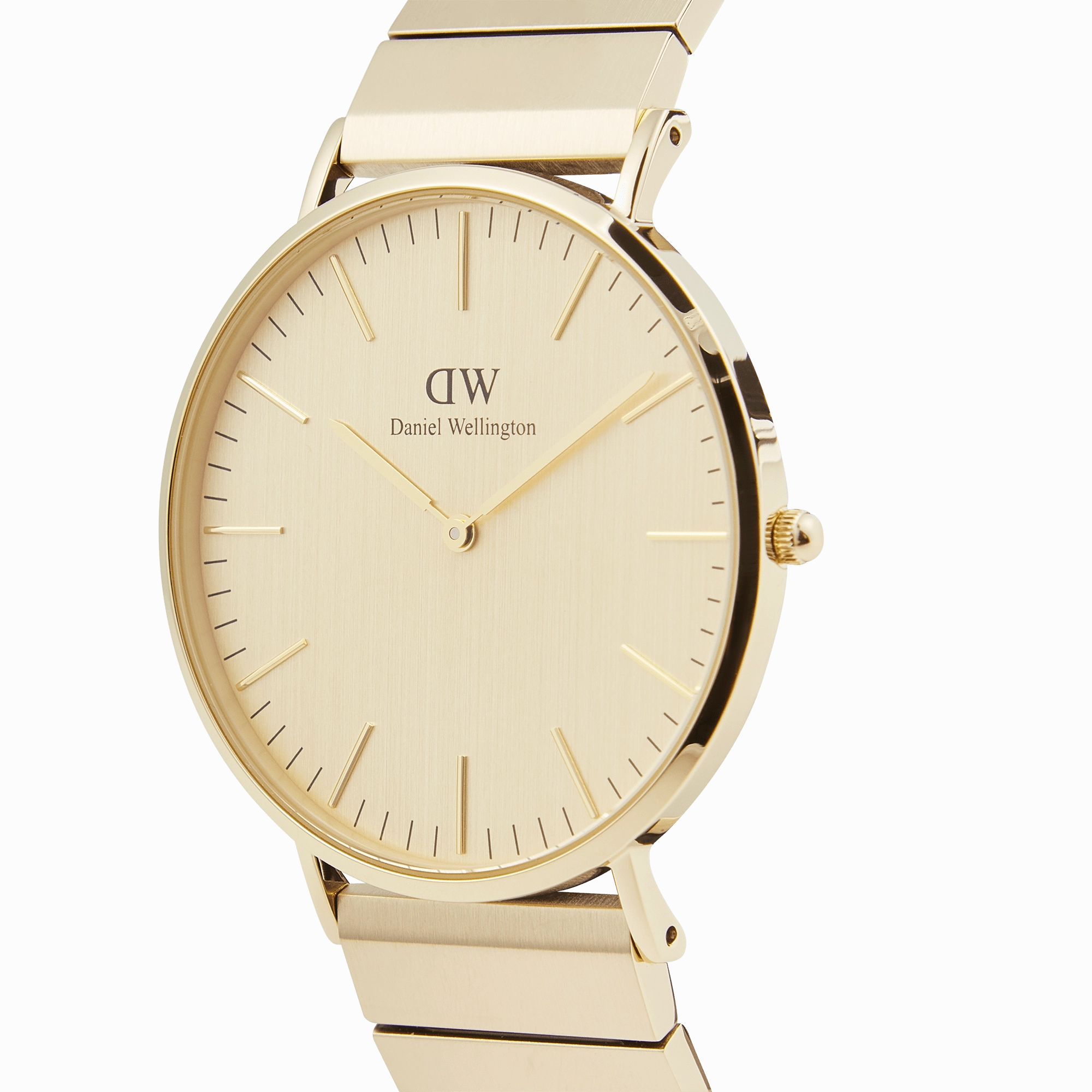 Daniel Wellington Classic Piano Link Gold Unitone Watch