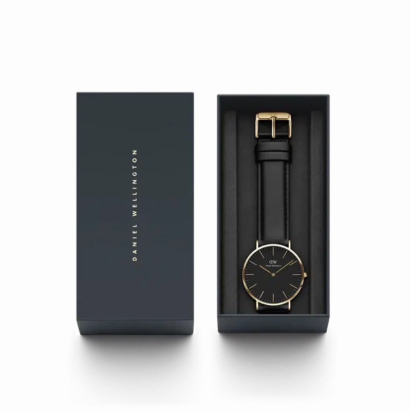 Daniel Wellington Classic Sheffield Gold Watch 40mm