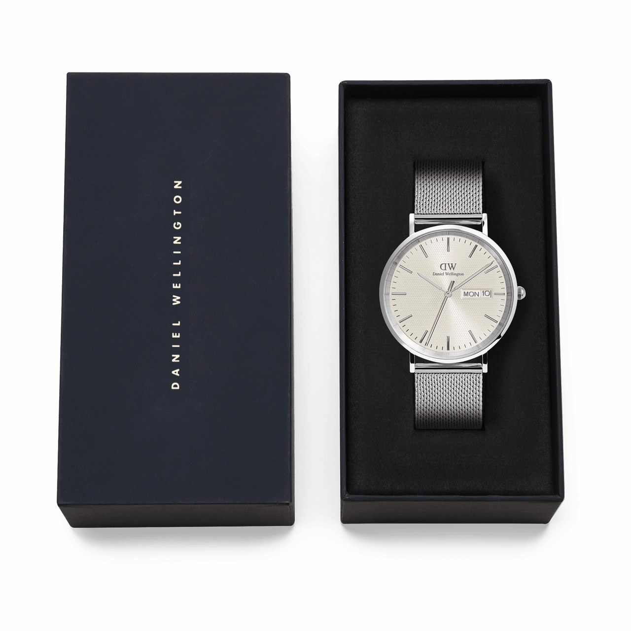 Daniel Wellington Classic Sterling Champagne Dial Watch DW00100828