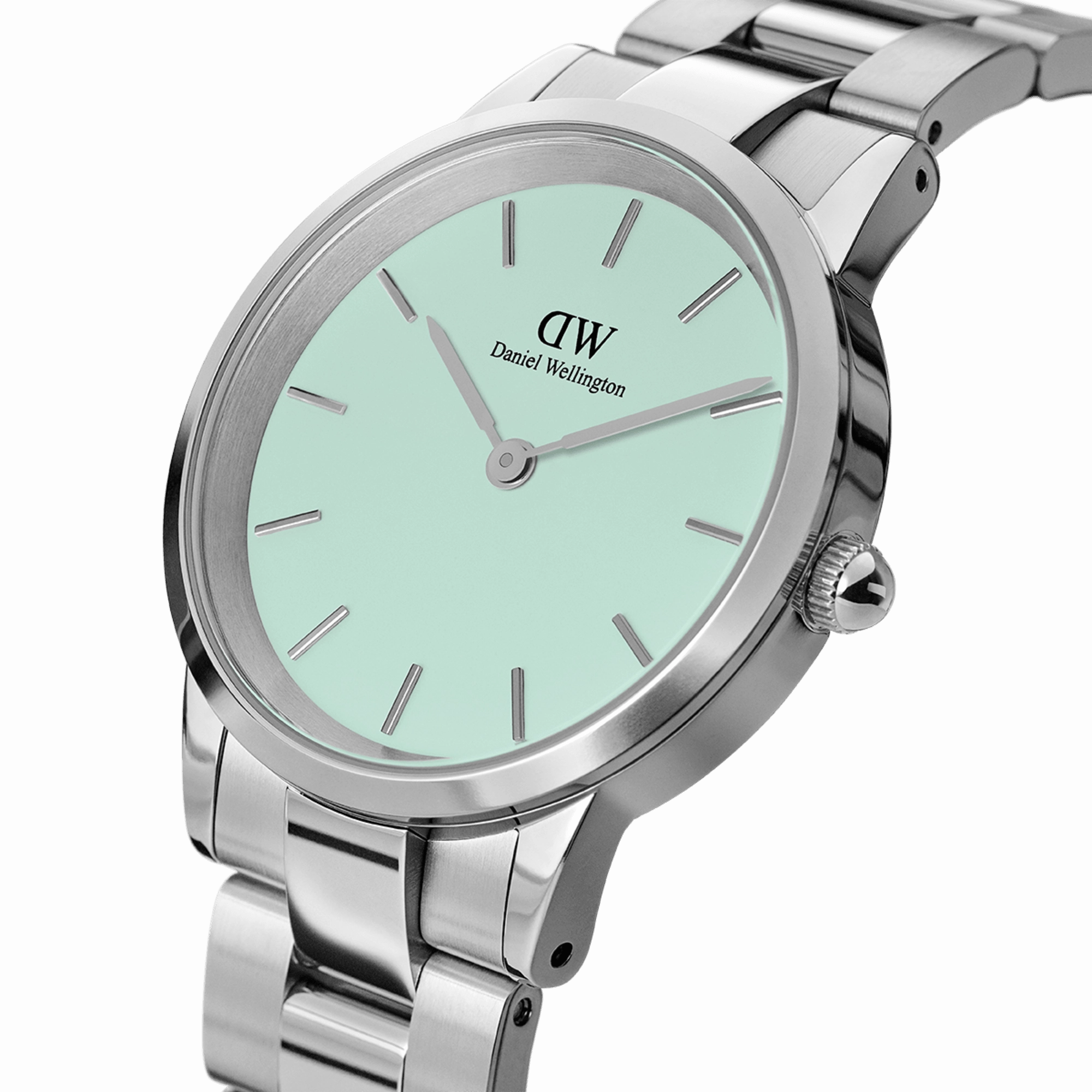 Daniel Wellington Iconic Link 28mm Green Dial Watch DW00100537