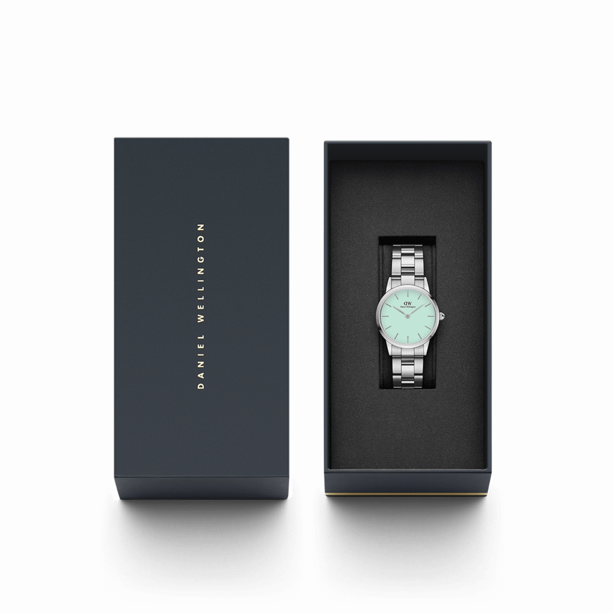 Daniel Wellington Iconic Link 28mm Green Dial Watch DW00100537
