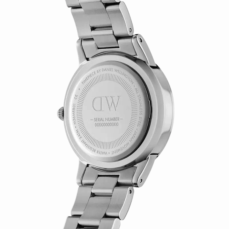 Daniel Wellington Iconic Link Arctic Silver Watch 40mm