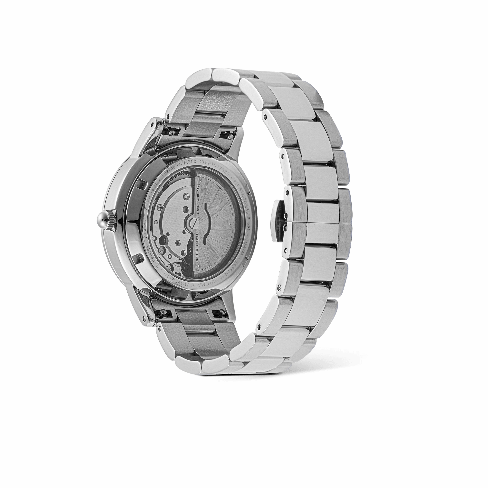 Daniel Wellington Iconic Link Automatic Silver Watch