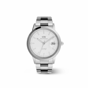 Daniel Wellington Iconic Link Automatic Silver Watch