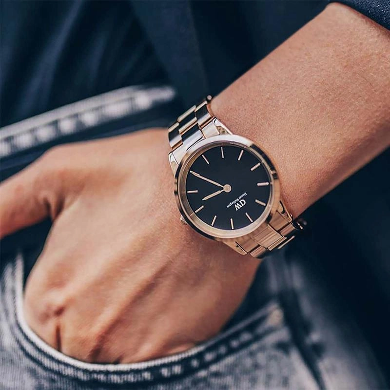 Daniel Wellington Iconic Link Rose Gold Watch 36mm