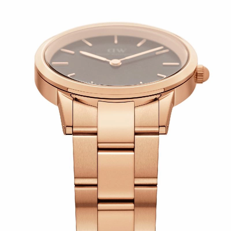 Daniel Wellington Iconic Link Rose Gold Watch 36mm
