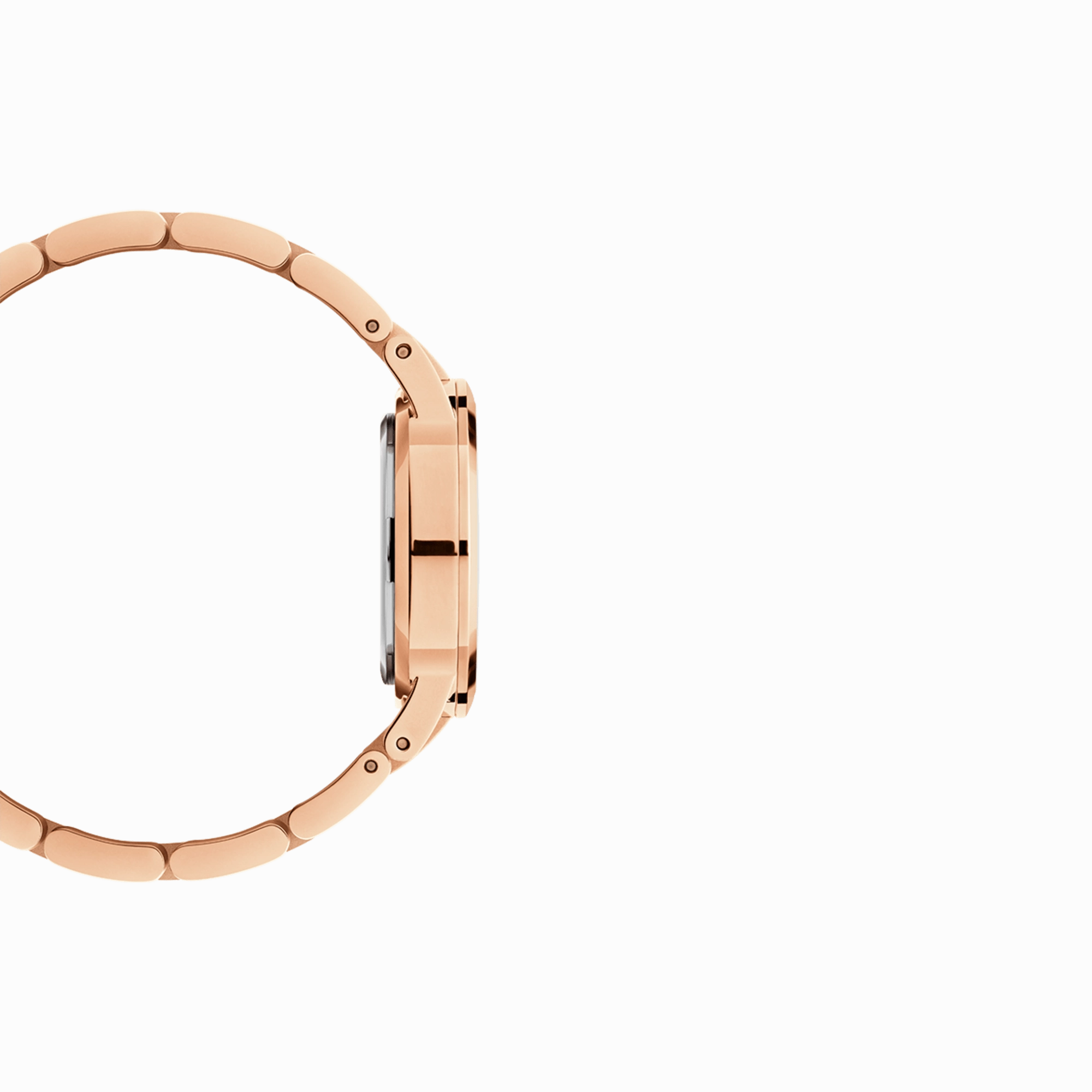 Daniel Wellington Iconic Link Unitone 28mm Rose Gold Dial Watch DW00100401