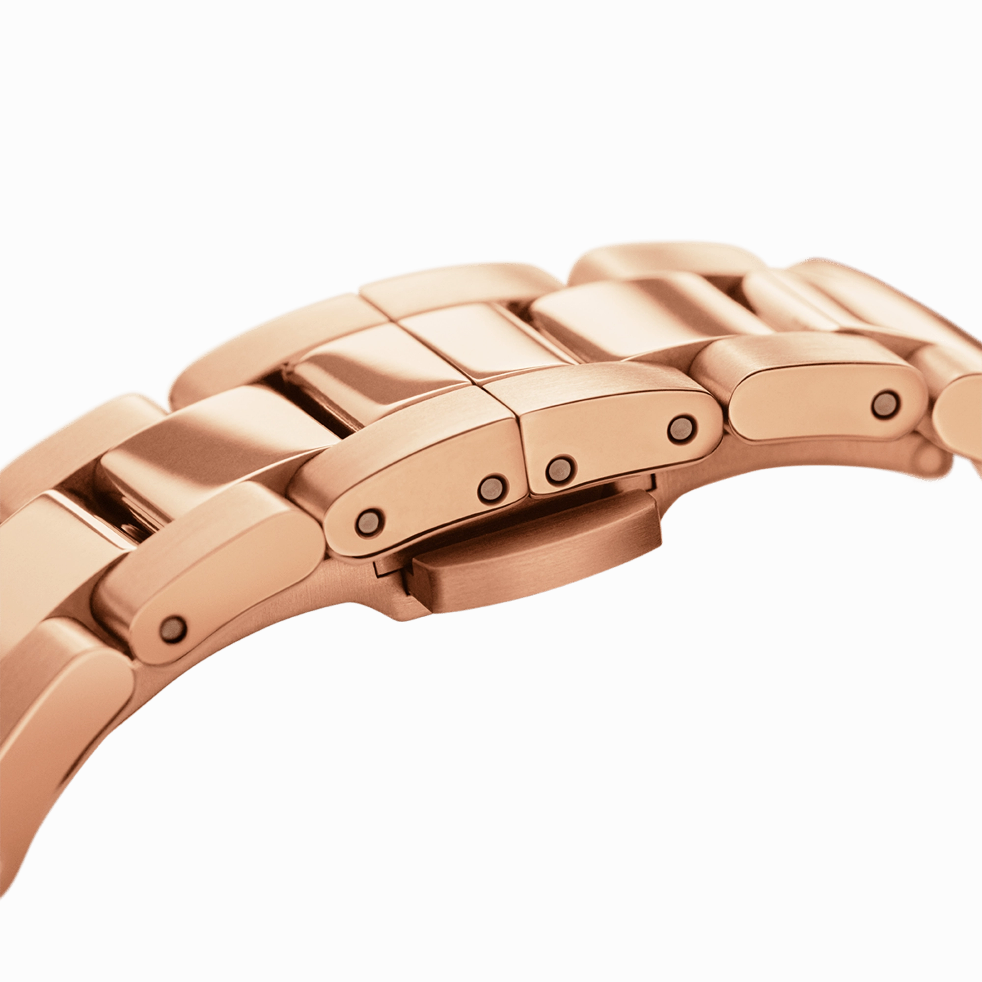 Daniel Wellington Iconic Link Unitone 28mm Rose Gold Dial Watch DW00100401