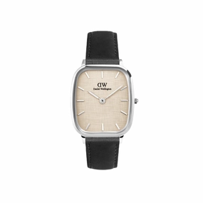 Daniel Wellington Marlon Sheffield Vintage Linen Pattern Dial Watch DW00100813