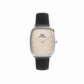 Daniel Wellington Marlon Sheffield Vintage Linen Pattern Dial Watch DW00100813