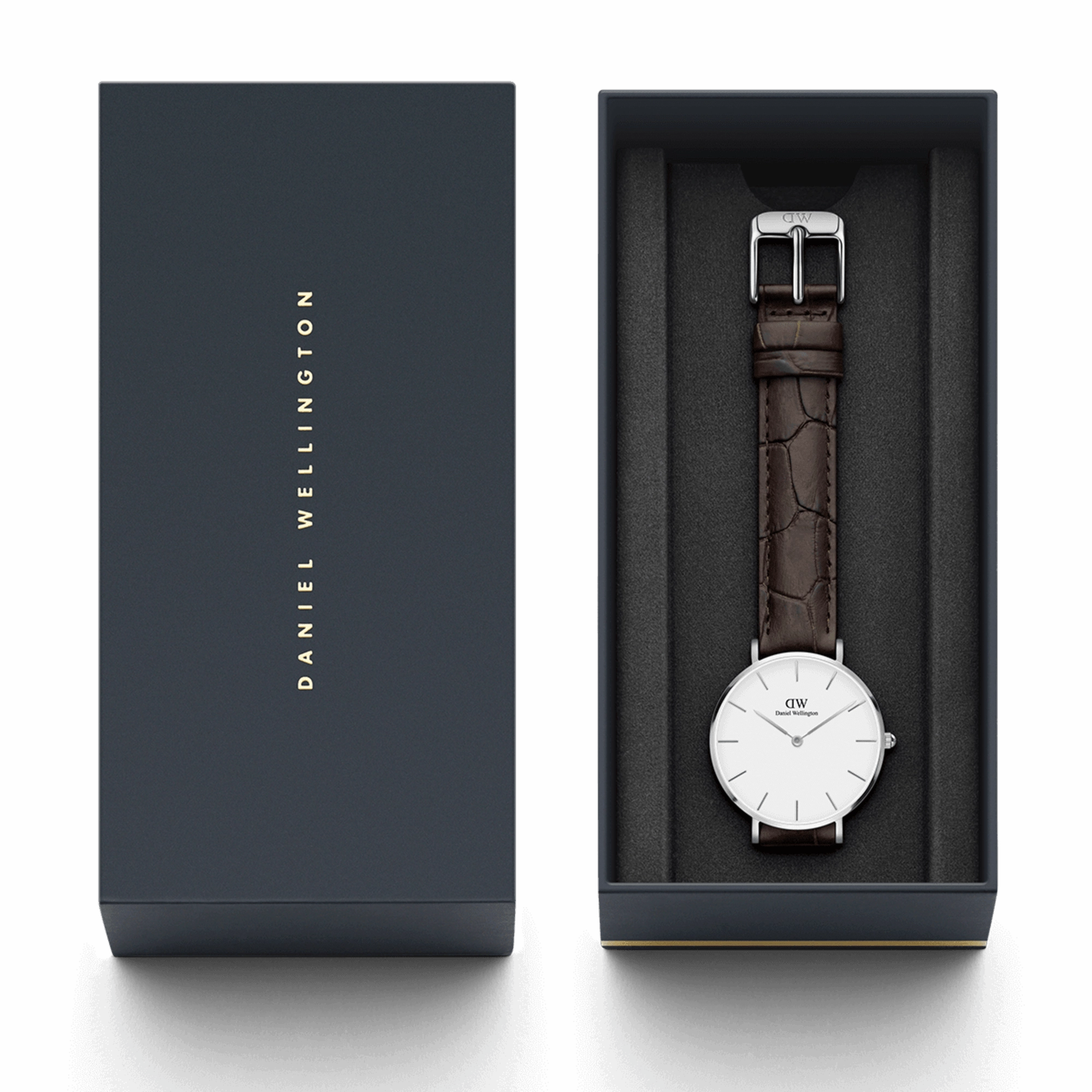 Daniel Wellington Petite 28mm York White Dial Watch DW00100244