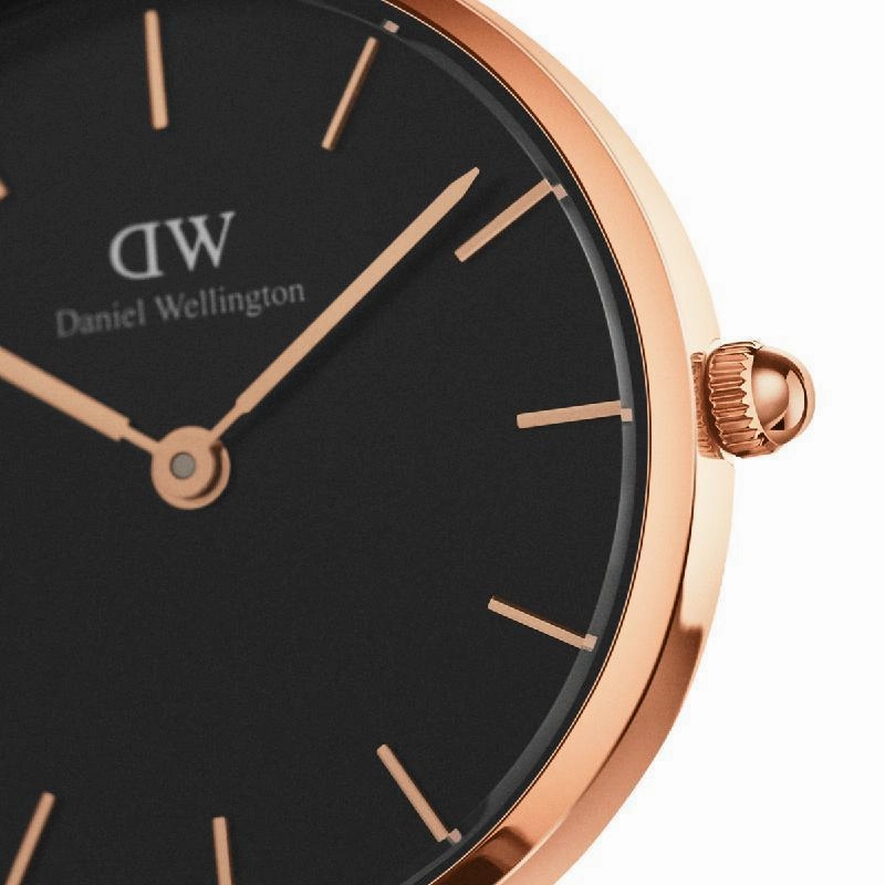 Daniel Wellington Petite Ashfield Rose Gold Watch 28mm
