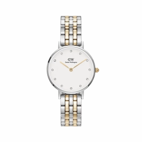 Daniel Wellington Petite Lumine 5-link two-tone Watch 28mm