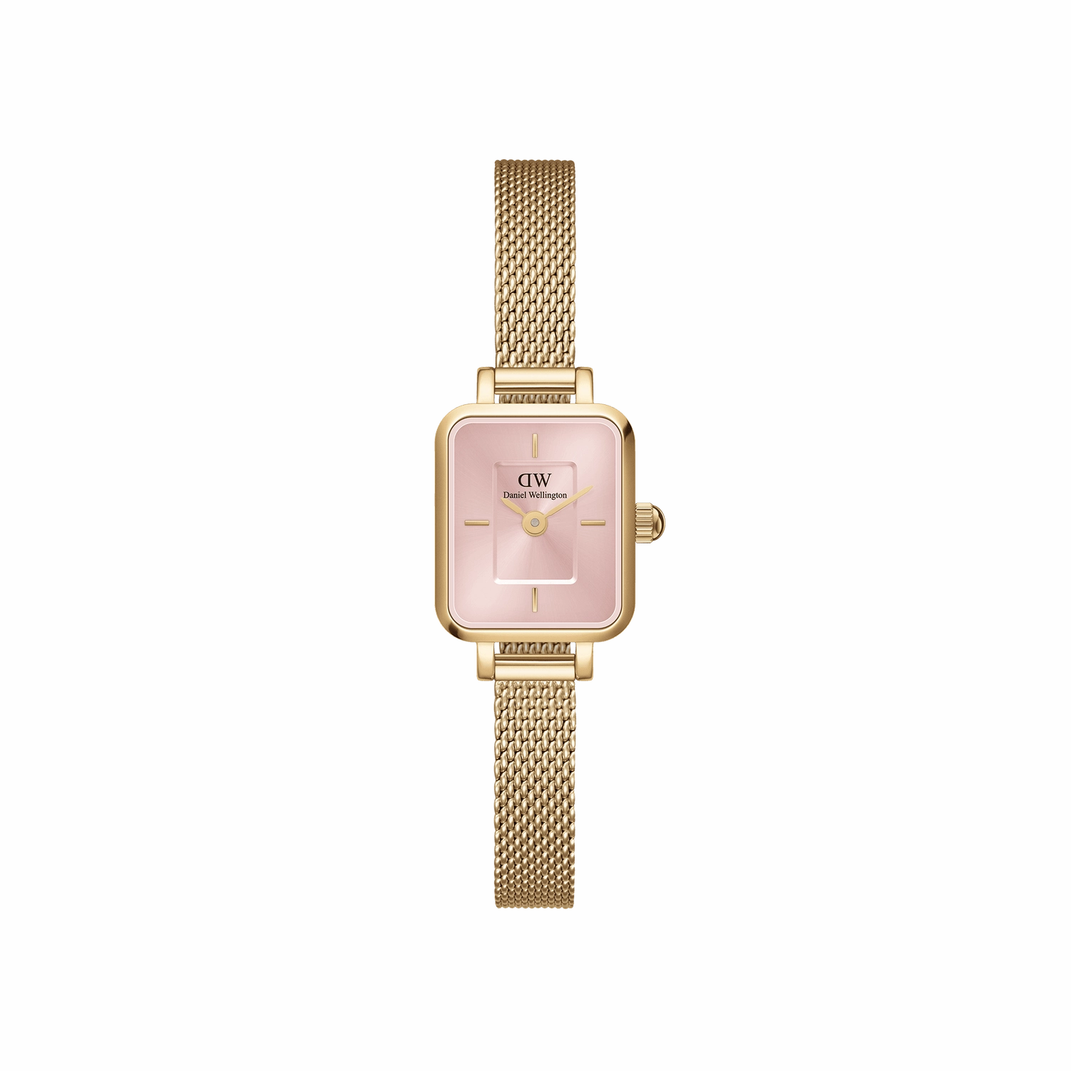 Daniel Wellington Quadro Mini 15.4X18.2 Evergold Blush Watch DW00100655