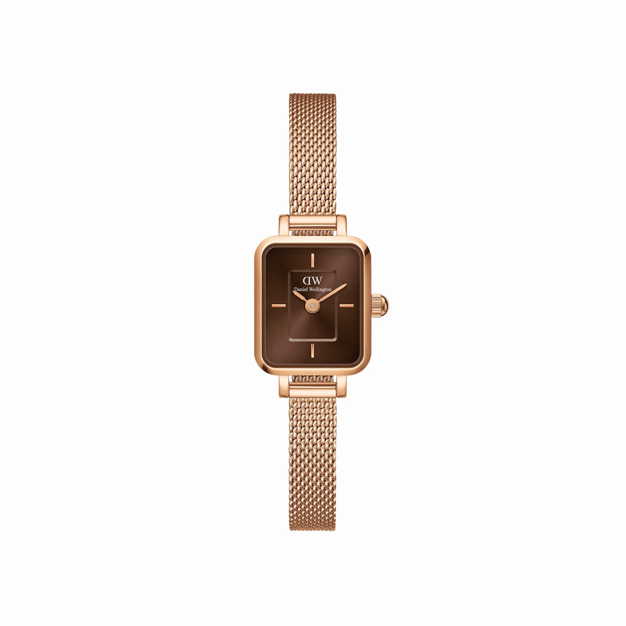 Daniel Wellington Quadro Mini 15x18mm Melrose RG Amber DW00100649
