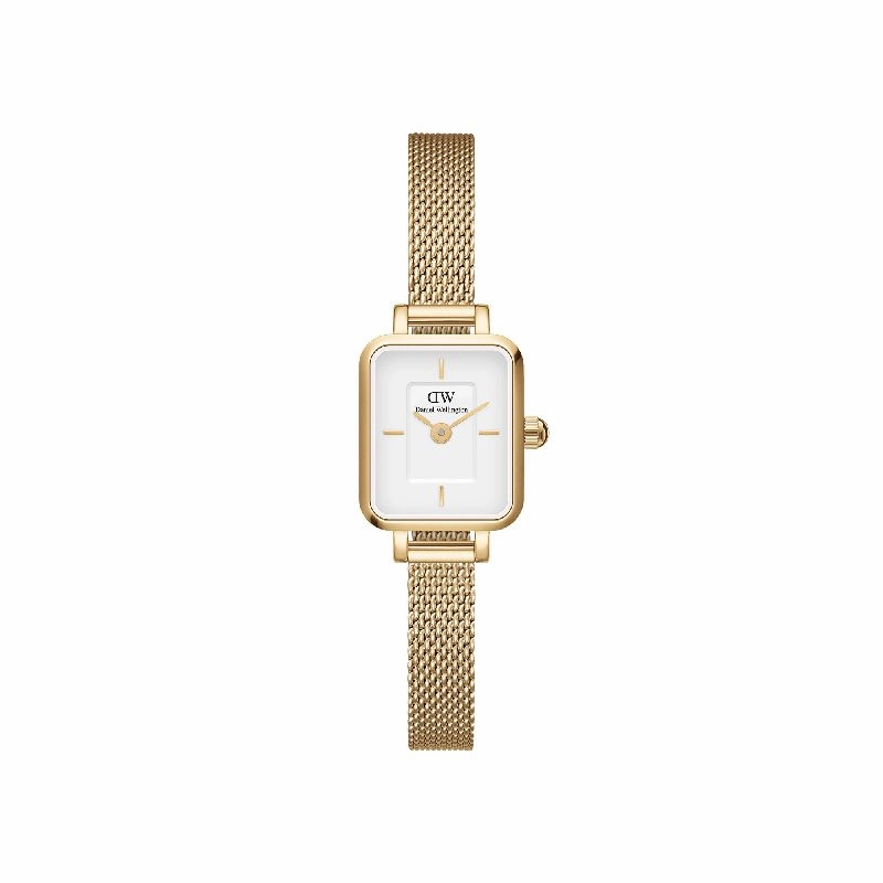 Daniel Wellington Quadro Mini Evergold Watch 15.4x18.2mm