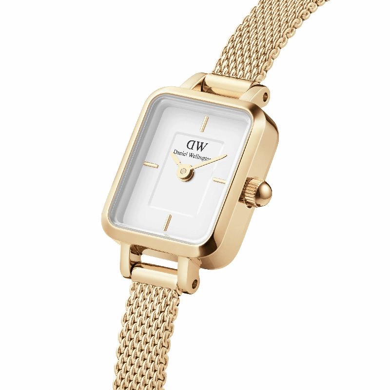 Daniel Wellington Quadro Mini Evergold Watch 15.4x18.2mm