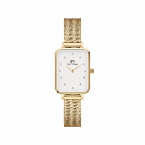 Daniel Wellington Quadro Pressed Evergold Watch 20x26mm