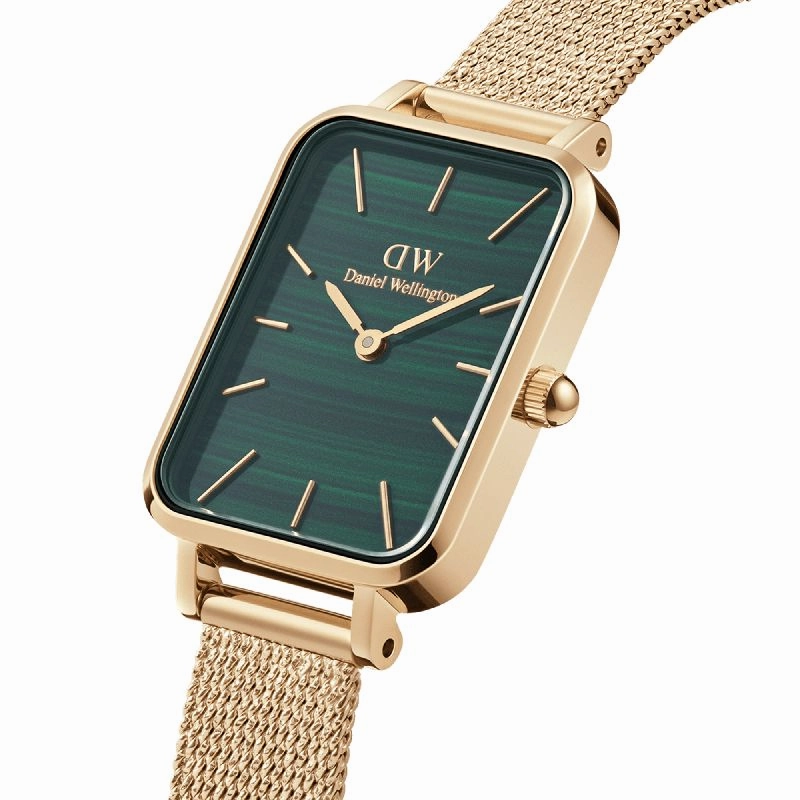 Daniel Wellington Quadro Pressed Evergold Watch 20x26mm