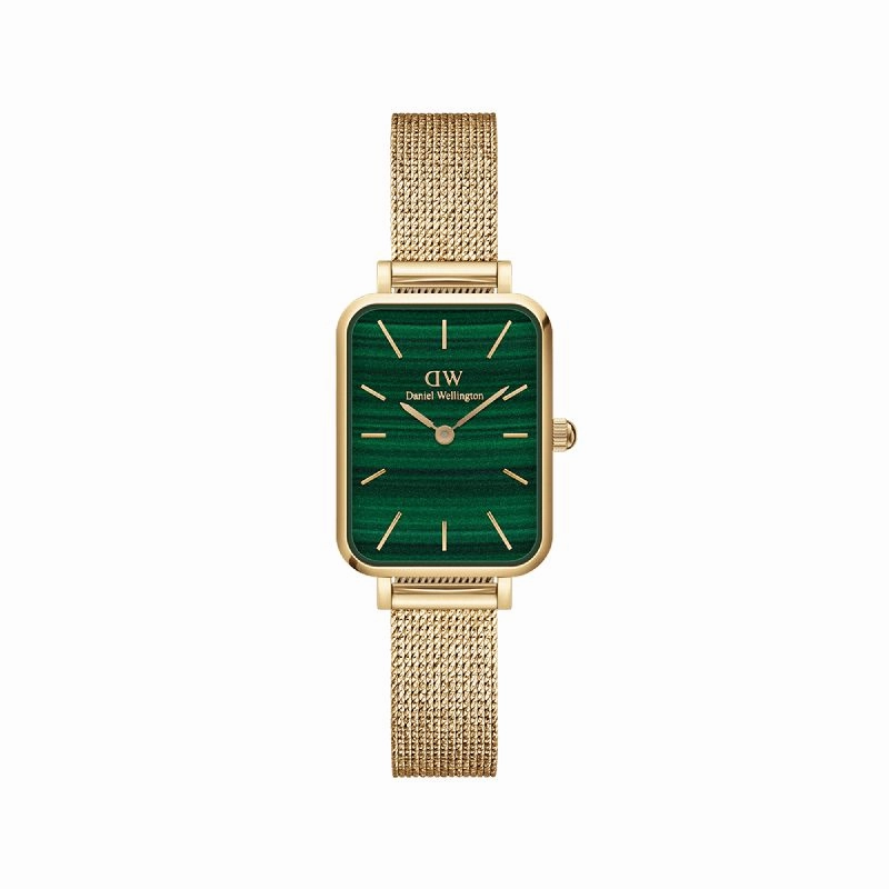 Daniel Wellington Quadro Pressed Evergold Watch 20x26mm