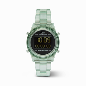 Daniel Wellington Retro Digital Light Green Watch