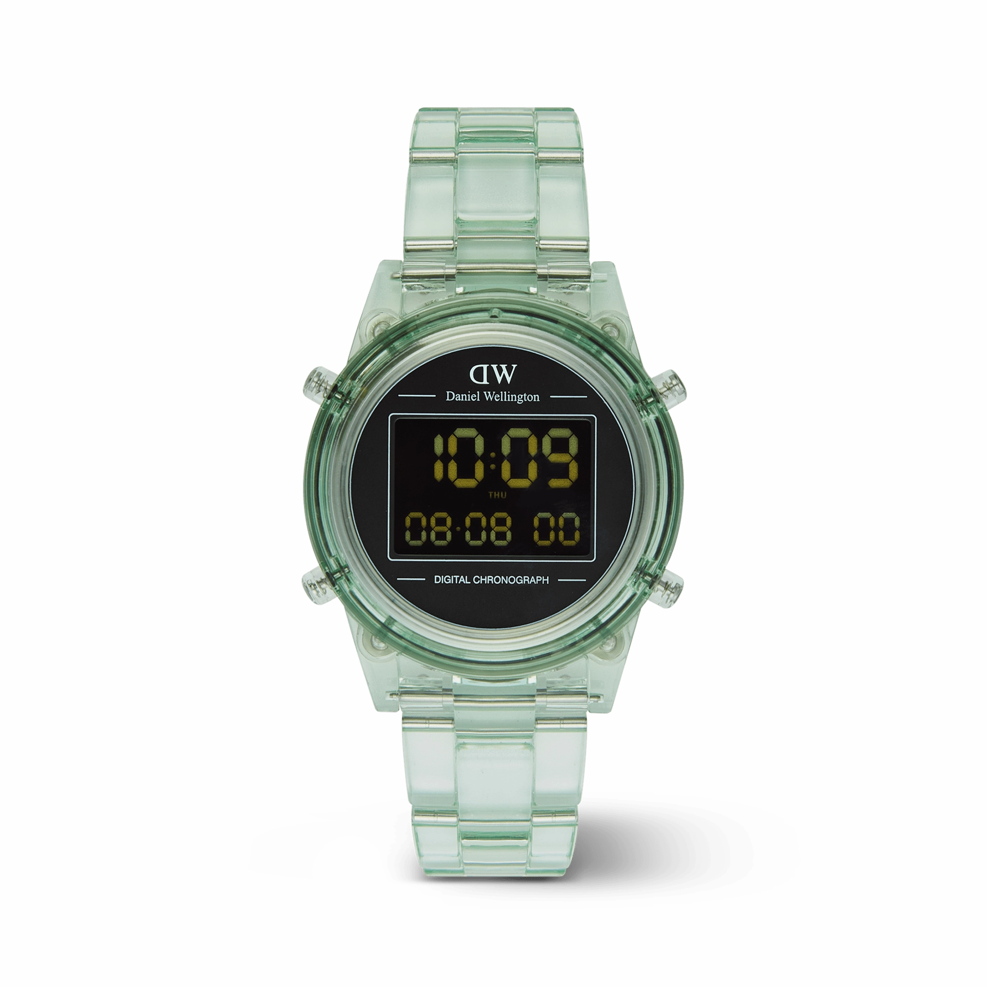 Daniel Wellington Retro Digital Light Green Watch