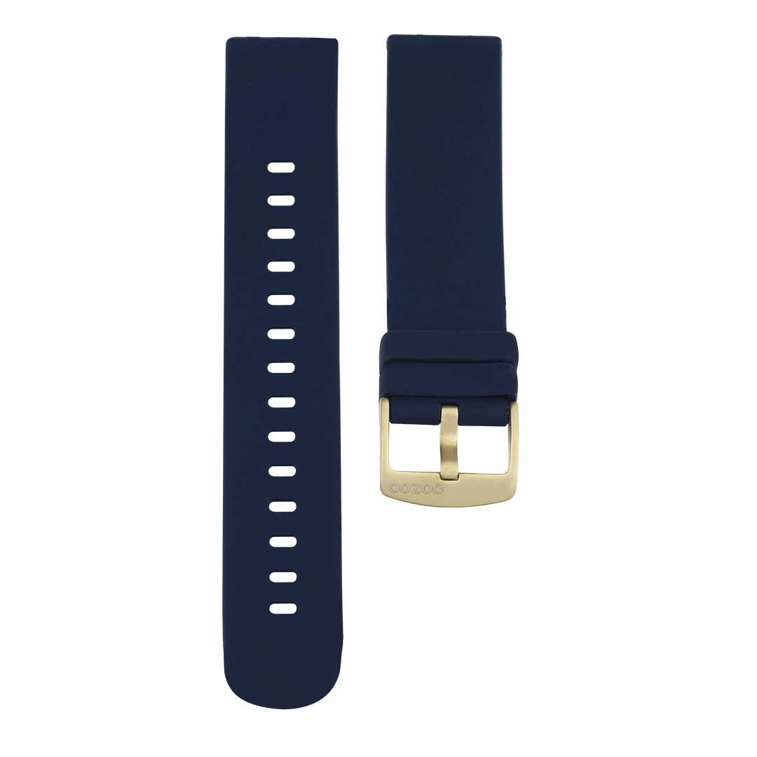 Dark Blue rubber strap