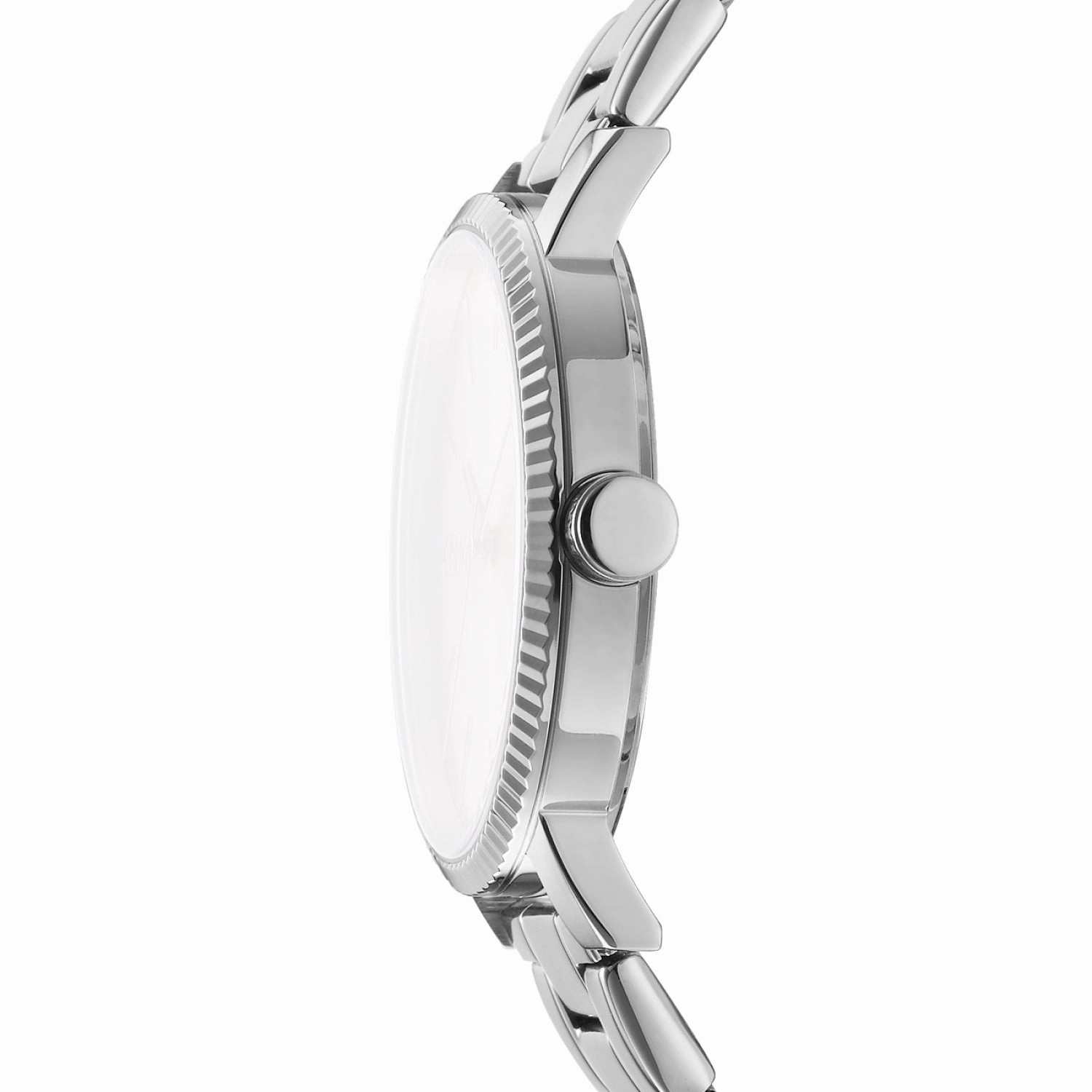 DKNY Soho Maxi Silver Dial Stainless Steel Watch DK1L034M0035